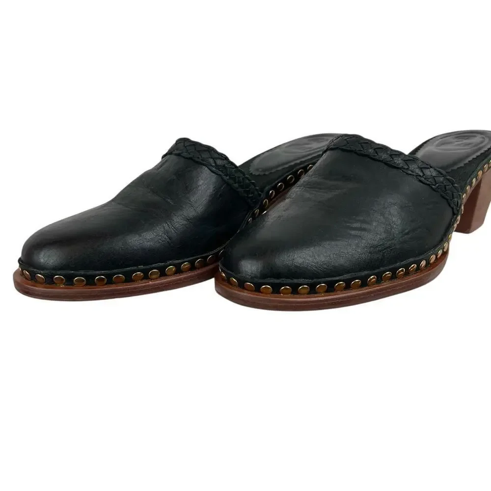 TULLE & BATISTE Señorita Clogs in Vintage Black Women's Size EU 40 = US 9/9.5 - Picture 6 of 13